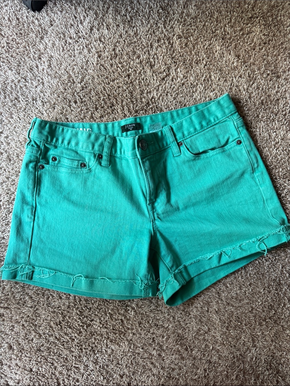 J. Crew Teal Denim Women's Shorts
